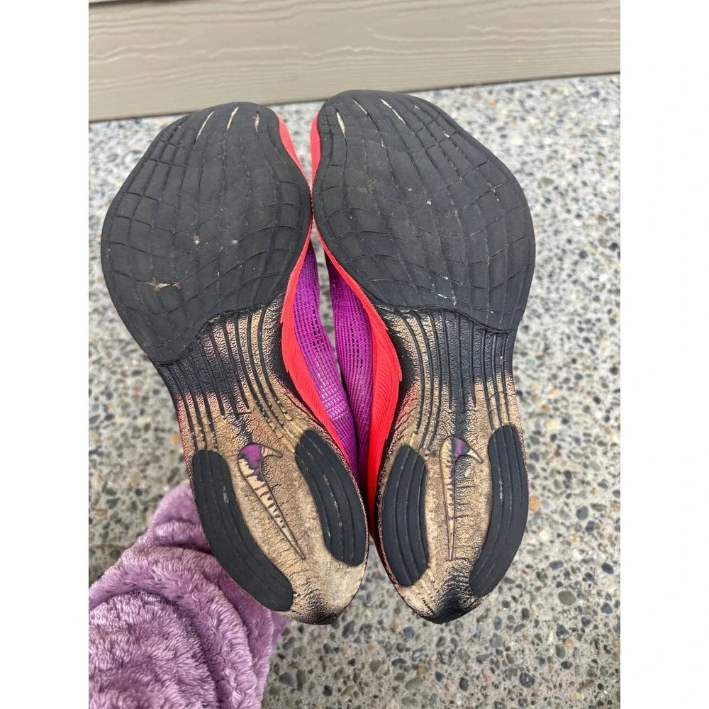 Nike ZoomX Vaporfly Next% 2 Purple Pink Running Shoes CU4123-501 Womens Size 6